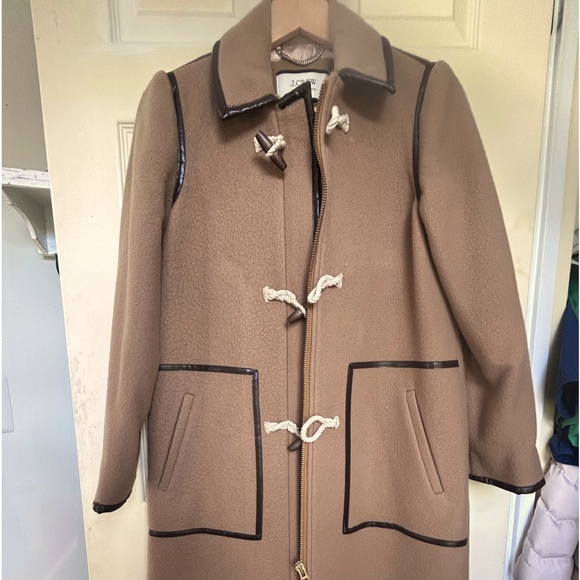 Boiled Wool Full Length Coat - Picture 2 of 6